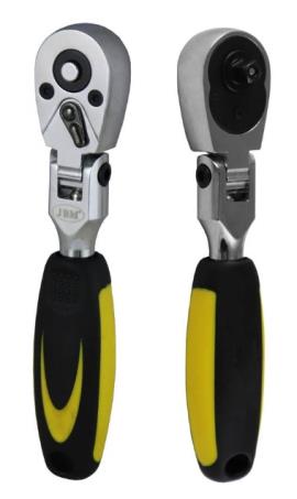 "Ručica zglobna 72 zuba dužine 175 mm prihvat 1/2"" crveno crna JBM"